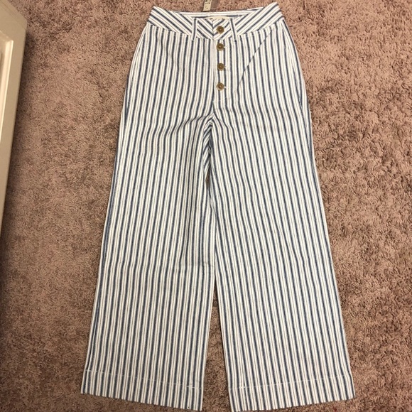 Madewell Emmett Wide-leg Crop Jeans Pants - Picture 3 of 7